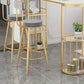 Scandinavian Round Counter & Bar Stool Upholstered Bar Stools for Living Room Clearhalo 'Bar Furniture' 'Bar Stools' 'bar_stools' 'furn' 'furn_bar_stools' 'Furniture' 'furniture_bar_stools' 'Kitchen & Dining Furniture' 1200x1200_0ee4356f-c9fe-4820-98fd-8aa4f744aabe