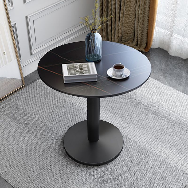 Modern Round Dining Table Sintered Stone Dining Table with Tulip Base for Dining Room Clearhalo ' dining_table' 'Dining Tables & Seating' 'Dining Tables' 'furn' 'furn_dining_table' 'Furniture' 'furniture_dining_table' 'Kitchen & Dining Furniture' 'kitchen&dining_furn' 'kitchen' 'kitchen_dining_table' 1200x1200_0ee49807-0014-4adc-9dd7-23949a80068a