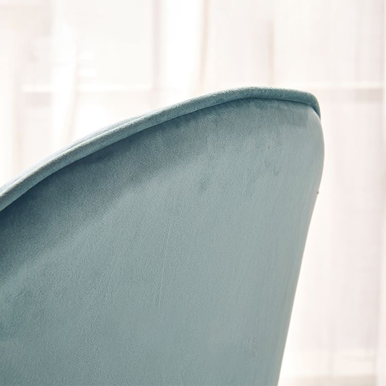 Flannel Scandinavian Bedroom Side Chair Parsons Matte Finish Dining Chair with Gold Legs Clearhalo ' kitchen&dining_furn' 'Dining Chairs' 'Dining Tables & Seating' 'dining_chair' 'furn' 'furn_dining_chair' 'Furniture' 'furniture_dining_chair' 'Kitchen & Dining Furniture' 'kitchen' 1200x1200_0eedfd5f-0251-49aa-8195-3508394c0ed1