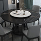 Contemporary Sintered Stone Round Dining Table Standard Kitchen Dining Table with Pedestal Base Clearhalo ' dining_table' 'Dining Tables & Seating' 'Dining Tables' 'furn' 'furn_dining_table' 'Furniture' 'furniture_dining_table' 'Kitchen & Dining Furniture' 'kitchen&dining_furn' 'kitchen' 'kitchen_dining_table' 1200x1200_0ef0bcb5-1761-47c4-a5b7-7fa2897cf528