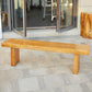 11.7-inch W Solid Wood Entryway Bench Modern Rectangle Seating Bench Clearhalo 'Benches' 'Chairs & Seating' 'furn' 'furn_benches' 'Furniture' 'Living Room Furniture' 1200x1200_0ef83439-134a-4d1f-9ca3-59380c68a60c