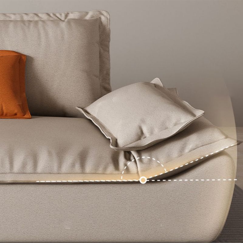 Eigentijdse woonkamer kussen bovenarmbank met 2 kussens zitplaatsen