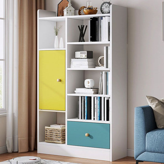 25 "L x 9,5" W Engineered Wood Shelf BOUWCAST Standaard Moderne verticale boekplank