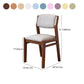 Modern Style Wood Chair Open Back Dining Side Chair with Upholstered for Dining Room Clearhalo 'Dining Chairs' 'Dining Tables & Seating' 'dining_chair' 'furn' 'furn_dining_chair' 'Furniture' 'furniture_dining_chair' 'Kitchen & Dining Furniture' 1200x1200_0f00c915-7b9d-407d-963a-0f122c6dfa4b