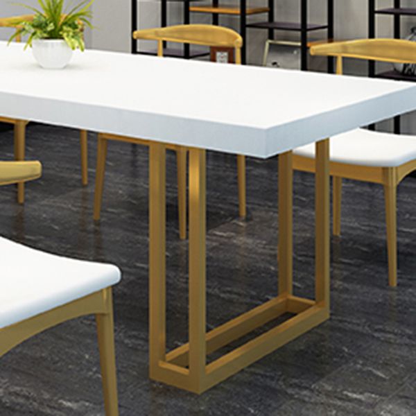 Traditional Luxury Rectangle Dining Table Pine Solid Wood Dinner Room Table with Sled Base Clearhalo ' dining_table' 'Dining Tables & Seating' 'Dining Tables' 'furn' 'furn_dining_table' 'Furniture' 'furniture_dining_table' 'Kitchen & Dining Furniture' 'kitchen&dining_furn' 'kitchen' 'kitchen_dining_table' 1200x1200_0f06834c-cc05-437a-8ae5-4986b252ca34