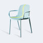 Contemporary Style Plastic Dining Armchair Multicolor Stackable Dining Chair Clearhalo ' kitchen&dining_furn' 'Dining Chairs' 'Dining Tables & Seating' 'dining_chair' 'furn' 'furn_dining_chair' 'Furniture' 'furniture_dining_chair' 'Kitchen & Dining Furniture' 'kitchen' 1200x1200_0f06d8ae-60dc-483c-bcc4-752208cddc7f