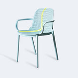 Contemporary Style Plastic Dining Armchair Multicolor Stackable Dining Chair Clearhalo ' kitchen&dining_furn' 'Dining Chairs' 'Dining Tables & Seating' 'dining_chair' 'furn' 'furn_dining_chair' 'Furniture' 'furniture_dining_chair' 'Kitchen & Dining Furniture' 'kitchen' 1200x1200_0f06d8ae-60dc-483c-bcc4-752208cddc7f