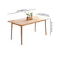 Wooden Table Set of 5/7 with Rectangle Table Modern Dining Set with Winsor Chairs for Restaurant Clearhalo 'Dining Room Sets' 'Dining Tables & Seating' 'dining_room_set' 'furn' 'furn_dining_room_set' 'Furniture' 'furniture_dining_room_set' 'Kitchen & Dining Furniture' 'kitchen&dining_furn' 'kitchen' 1200x1200_0f091417-5a54-4cac-99c9-fdeb8feee568