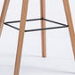 Sgabello da bar in plastica stile moderno. Sgabello da bar a secchiello ad altezza bancone
