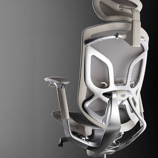 Silla de oficina moderna brazos extraíbles altura de asiento ajustable altura giratoria con ruedas