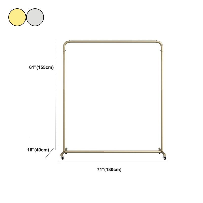 Industrial Style Coat Rack Metallic Free Standing Coat Rack with Sheave Clearhalo 'Entry & Mudroom Furniture' 'furn' 'furn_hall_tree_coat_racks' 'Furniture' 'Hall Trees & Coat Racks' 'hall_tree_coat_racks' 1200x1200_0f13515e-5fe3-431e-ae7a-056d20797861