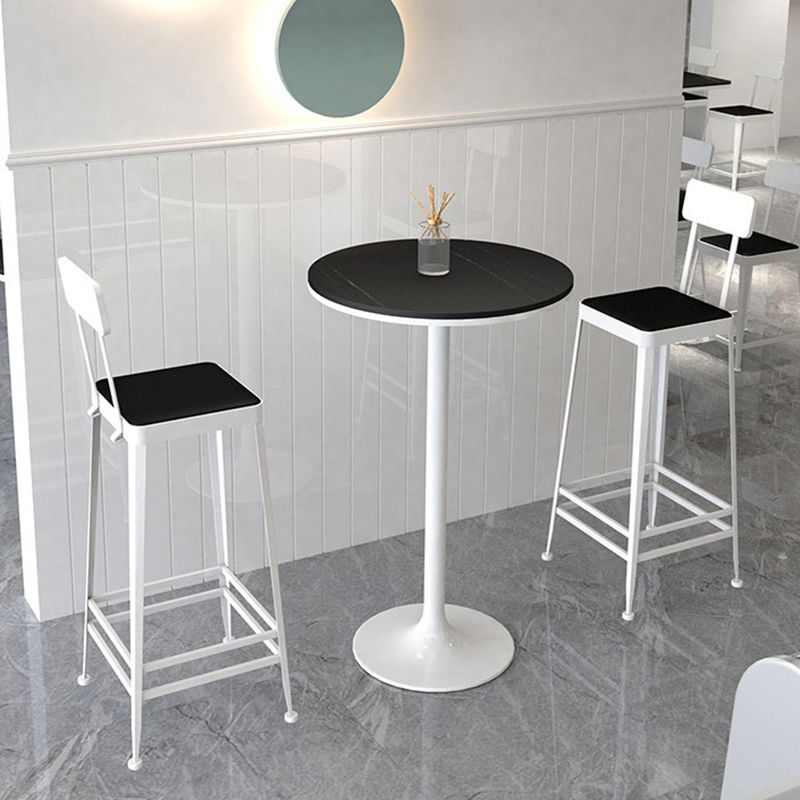 Glam Pub Table Round voetstuktafel voor binnen- en breekroom