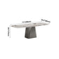 Metal Traditional Luxury Rectangle Table Sintered Stone Indoor Table with Grey Pedestal Clearhalo ' dining_table' 'Dining Tables & Seating' 'Dining Tables' 'furn' 'furn_dining_table' 'Furniture' 'furniture_dining_table' 'Kitchen & Dining Furniture' 'kitchen&dining_furn' 'kitchen' 'kitchen_dining_table' 1200x1200_0f18b2dd-394c-4dc6-938f-09ea7a96ba37