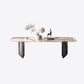 Traditional Luxury Top Dining Table Stone Table with Sled Base Clearhalo ' dining_table' 'Dining Tables & Seating' 'Dining Tables' 'furn' 'furn_dining_table' 'Furniture' 'furniture_dining_table' 'Kitchen & Dining Furniture' 'kitchen&dining_furn' 'kitchen' 'kitchen_dining_table' 1200x1200_0f1965bf-25a6-4a89-8a85-413419febdc3