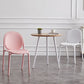 Scandinavian Style Plastic Dining Armless Chair Solid Back Dining Side Chairs Clearhalo ' kitchen&dining_furn' 'Dining Chairs' 'Dining Tables & Seating' 'dining_chair' 'furn' 'furn_dining_chair' 'Furniture' 'furniture_dining_chair' 'Kitchen & Dining Furniture' 'kitchen' 1200x1200_0f217b48-61e6-48ea-9977-dc86902f6063