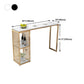 Stone Top Bar Dining Table Traditional Luxury Rectangle Bar Table with Gold Sled Base Clearhalo 'Bar Furniture' 'Bar Tables' 'bar_tables' 'furn' 'furn_bar_tables' 'Furniture' 'furniture_bar_tables' 'Kitchen & Dining Furniture' 1200x1200_0f21d1c6-e513-4470-a29b-1e313435f85f