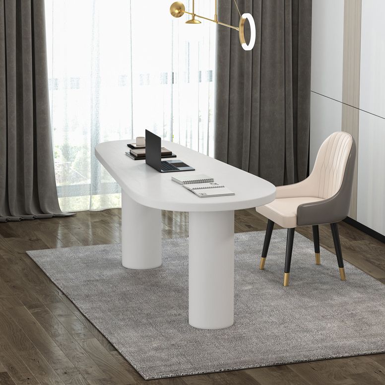 Tavolo da lavoro in legno massiccio Home Office Industrial Free Form Desk