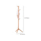 Solid Wood Entrance Hall Tree Modern Style Simple Home Floor Coat Rack