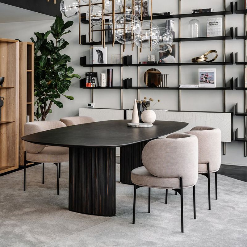 Modern Style Velvet Side Chair Arm Metal Side Chair for Home Use Clearhalo 'Dining Chairs' 'Dining Tables & Seating' 'dining_chair' 'furn' 'furn_dining_chair' 'Furniture' 'Kitchen & Dining Furniture' 1200x1200_0f2c879f-798d-4561-8d9d-81be61648072