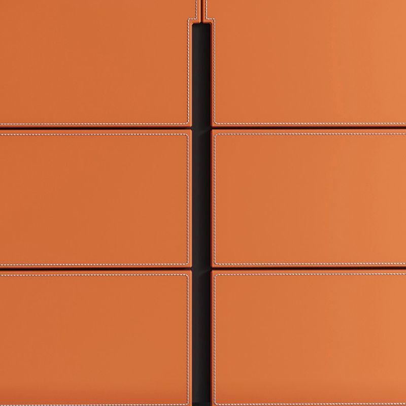 Sideboard in pietra a buffet da pranzo in stile contemporaneo con cassetti