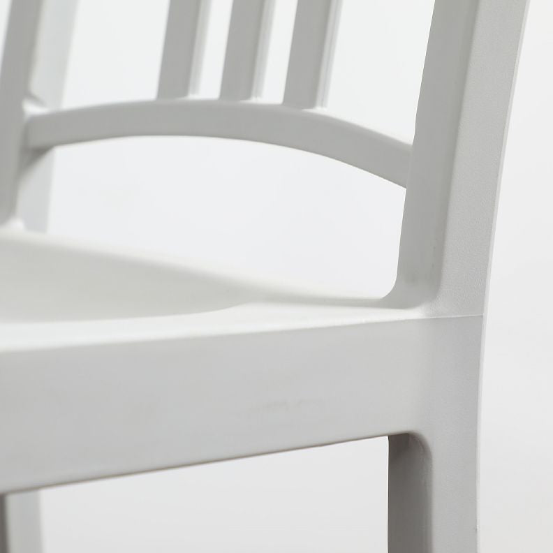 Contemporary Dining Plastic Side Armless Chair Open Back Dining Chair for Indoor Clearhalo ' kitchen&dining_furn' 'Dining Chairs' 'Dining Tables & Seating' 'dining_chair' 'Furniture' 'furniture_dining_chair' 'Kitchen & Dining Furniture' 'kitchen' 1200x1200_0f32df8a-b928-4f09-9403-b67d3afb0664