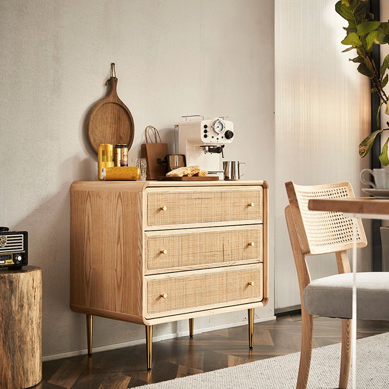 Traditionele opbergkast Dressoir Houten kist met laden
