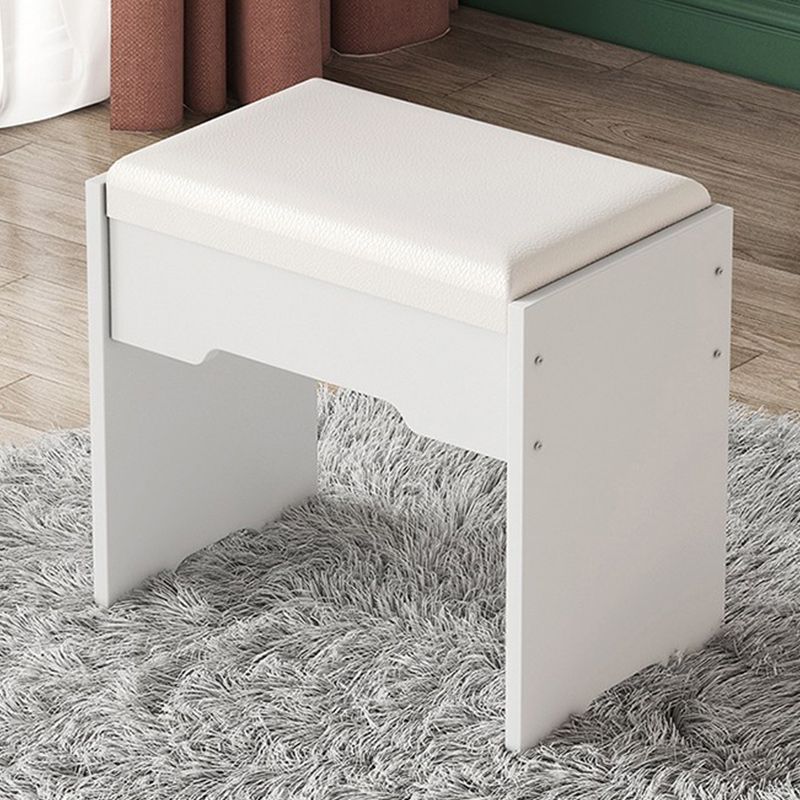 Modern Ottoman Pure Color Rectangle Upholstered Wood Frame Fade Resistant Pouf Clearhalo 'furn' 'furn_ottomans_poufs' 'Furniture' 'Living Room Furniture' 'Ottomans & Poufs' 'ottomans_poufs' 1200x1200_0f359332-4bf5-4f67-a9d9-b2ed1f9ef903