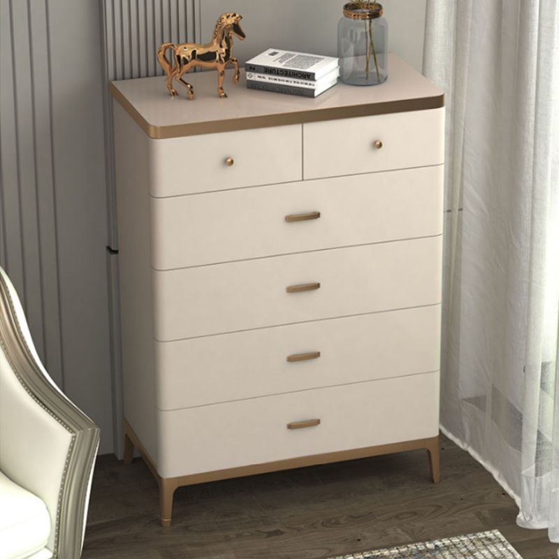 Cómoda cómoda de almacenamiento de estilo moderno, cómoda de almacenamiento de madera maciza para dormitorio