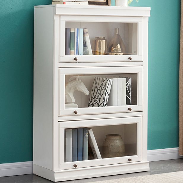 Wooden Vertical Bookcase Contemporary Closed Back Bookshelf for Home Office Clearhalo 'Bookcases' 'furn' 'furn_bookcases' 'Furniture' 'furniture_bookcases' 'Office Furniture' 1200x1200_0f3f69e2-8ef9-4fbb-93e5-e19449b7bbc3