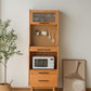 Modern Wooden Dining Hutch Pine Buffet Cabinet for Dining Room