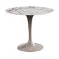 Modern Style Sintered Stone Dining Table White Round Tulip Base Dining Table Clearhalo ' dining_table' 'Dining Tables & Seating' 'Dining Tables' 'furn' 'furn_dining_table' 'Furniture' 'furniture_dining_table' 'Kitchen & Dining Furniture' 'kitchen&dining_furn' 'kitchen' 'kitchen_dining_table' 1200x1200_0f45b1f0-37cf-4090-aad8-b43358b1c67f