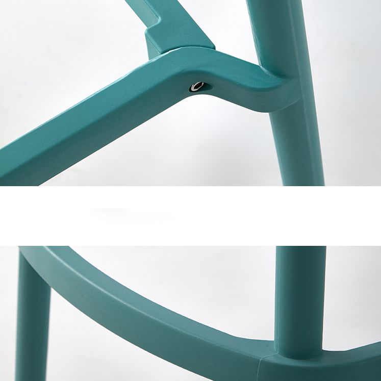 Industrial Stackable Armless Bar Stool Plastic Low Back Bar Stool Clearhalo 'Bar Furniture' 'Bar Stools' 'bar_stools' 'furn' 'furn_bar_stools' 'Furniture' 'Kitchen & Dining Furniture' 1200x1200_0f45e181-e2e5-4907-9b0a-f512500cb412