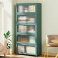 Green Glass Paned Accent Cabinet Modern Bamboo Storage Cabinet Clearhalo 'Cabinets & Chests' 'cabinets_chests' 'furn' 'furn_cabinets_chests' 'Furniture' 'Living Room Furniture' 1200x1200_0f486165-ff13-487b-b9de-a873aa1e2350
