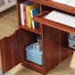 Bureau en bois contemporain Credenza Home Rectangular Home Writing Desk