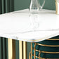 Foldable Artificial Wooden Top Dining Table Extendable Trestle Base Round Table Clearhalo ' dining_table' 'Dining Tables & Seating' 'Dining Tables' 'furn' 'furn_dining_table' 'Furniture' 'furniture_dining_table' 'Kitchen & Dining Furniture' 'kitchen&dining_furn' 'kitchen' 'kitchen_dining_table' 1200x1200_0f4e7e17-8d01-4e53-b4e8-d9f515f62b05