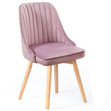Modern Wooden Chairs Upholstered Solid Back Armless Chair for Home Use Clearhalo ' kitchen&dining_furn' 'Dining Chairs' 'Dining Tables & Seating' 'dining_chair' 'Furniture' 'furniture_dining_chair' 'Kitchen & Dining Furniture' 'kitchen' 1200x1200_0f527fb3-ae8a-4d4e-80af-24f0d670d010