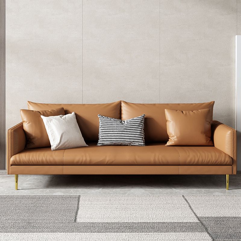 Cushions Sofa 102.36" W x 32.67" D x 33.46" H Square Arm Sofa for Living Room