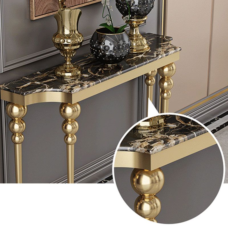 Tabella della console contemporanea di forma libera da divano di divano console in pietra