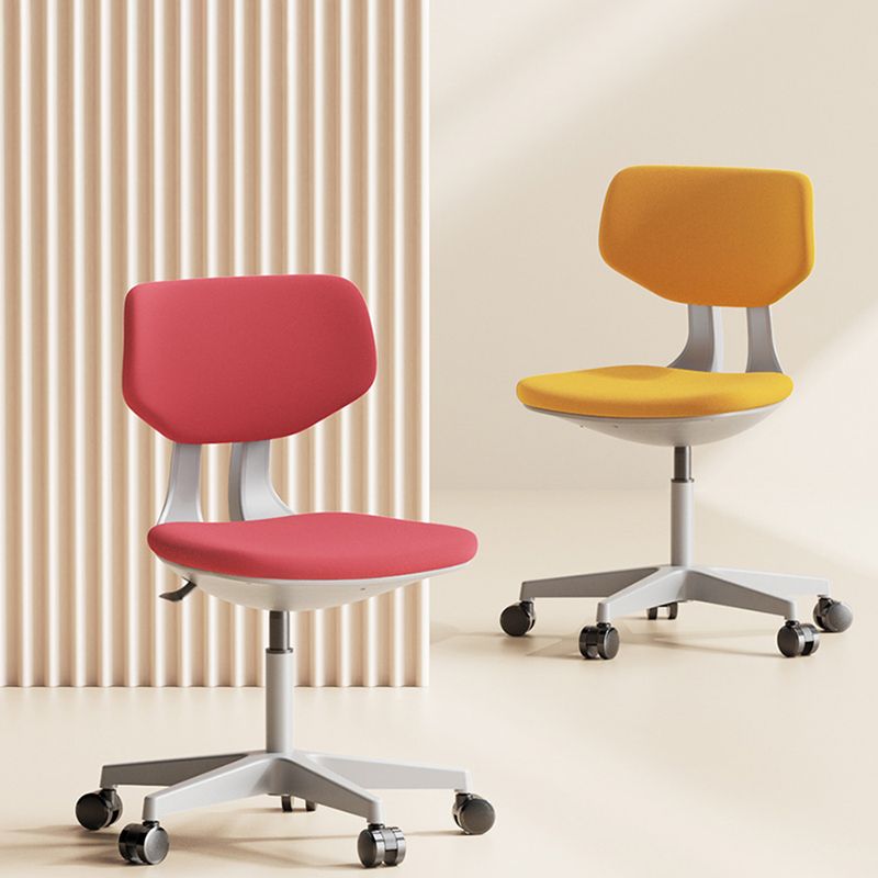 Modern Desk Chair Adjustable Seat Height Armless Office Chair with Wheels Clearhalo 'furn' 'furn_office_chair' 'Furniture' 'Office Chairs' 'Office Furniture' 'office_chair' 1200x1200_0f59346c-e7bd-4a1e-bfad-851ba3e0ff20