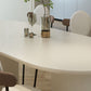 Sintered Stone Table White Dining Table for Kitchen Dining Room