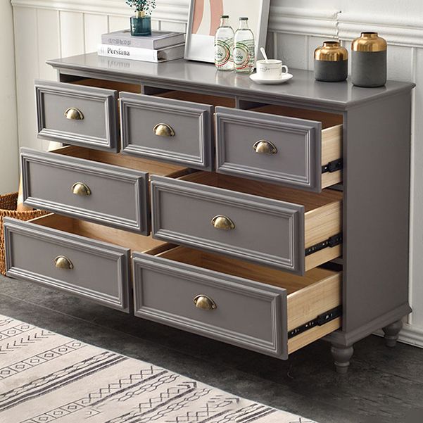 Contemporary 13.7" Wide Storage Chest 6 Soft-Close Drawers Chest Clearhalo 'Bedroom Furniture' 'Dressers & Chests' 'dressers_chests' 'furn' 'furn_dressers_chests' 'Furniture' 1200x1200_0f5c6f43-11ee-4cf3-ba96-ff998bf22e65
