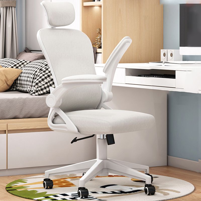 Silla de oficina de altura de escritorio de brazo contemporáneo