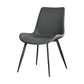 Contemporary Style Faux Leather Dining Chairs with 4 Black Finish Legs Armless Chairs Clearhalo ' kitchen&dining_furn' 'Dining Chairs' 'Dining Tables & Seating' 'dining_chair' 'furn' 'furn_dining_chair' 'Furniture' 'furniture_dining_chair' 'Kitchen & Dining Furniture' 'kitchen' 1200x1200_0f5d3584-a6b8-4fbd-a377-6ad35111b776