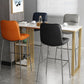 Contemporary Metal Leather Bar Stools Indoor Barstool with Cushion and Low Back Clearhalo 'Bar Furniture' 'Bar Stools' 'bar_stools' 'furn' 'furn_bar_stools' 'furniture_bar_stools' 'Kitchen & Dining Furniture' 'kitchen&dining_furn' 'kitchen' 'kitchen_furn' Furniture' 1200x1200_0f5fe3b1-cae5-4d65-bd9e-195319da16ac