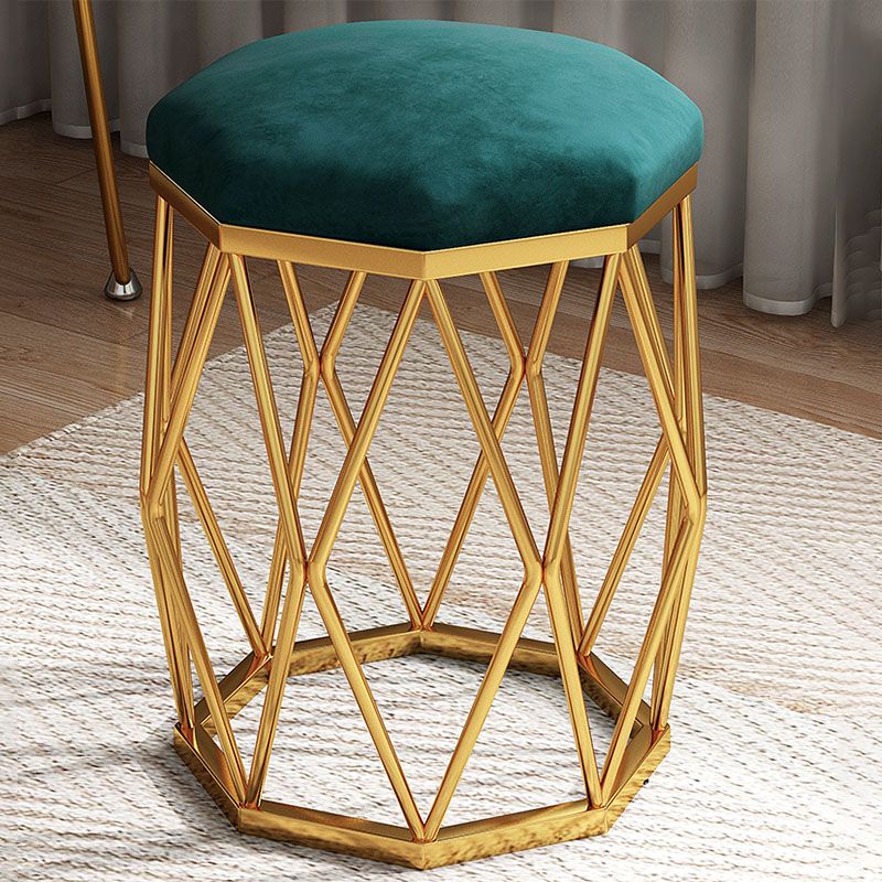 Solid Color Flannel Standard Stool Modern Simple Upholstered Stool Clearhalo 'furn' 'furn_ottomans_poufs' 'Furniture' 'Living Room Furniture' 'Ottomans & Poufs' 'ottomans_poufs' 1200x1200_0f601c31-7b5b-4fdc-9355-ef974d5b8332