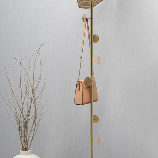Gorgeous Free Standing Coat Rack Coat Hooks Metal Coat Rack with Storage Clearhalo 'Entry & Mudroom Furniture' 'furn' 'furn_hall_tree_coat_racks' 'Furniture' 'Hall Trees & Coat Racks' 'hall_tree_coat_racks' 1200x1200_0f628db8-18c5-4034-b6a9-9a460f03968c
