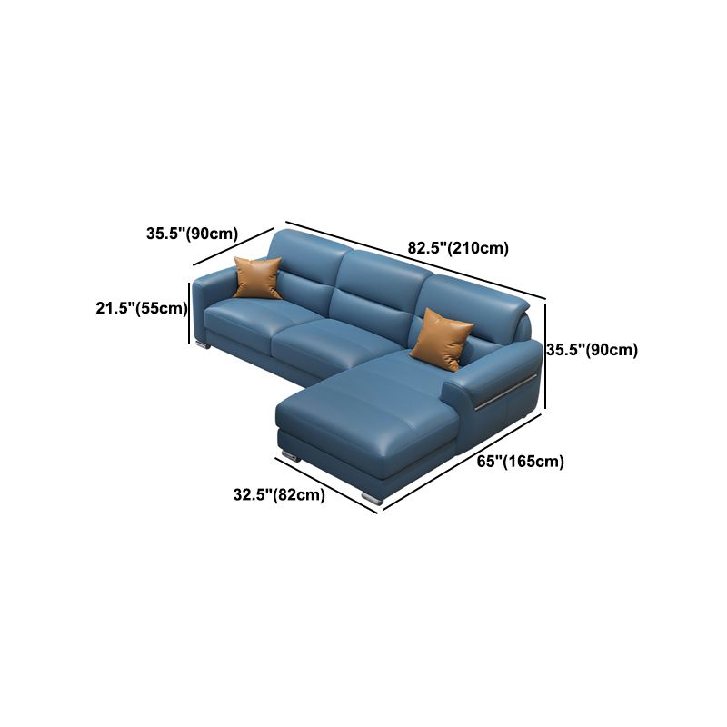 Genuine Leather Sectional/Sofa Modern Sectional for Living Room