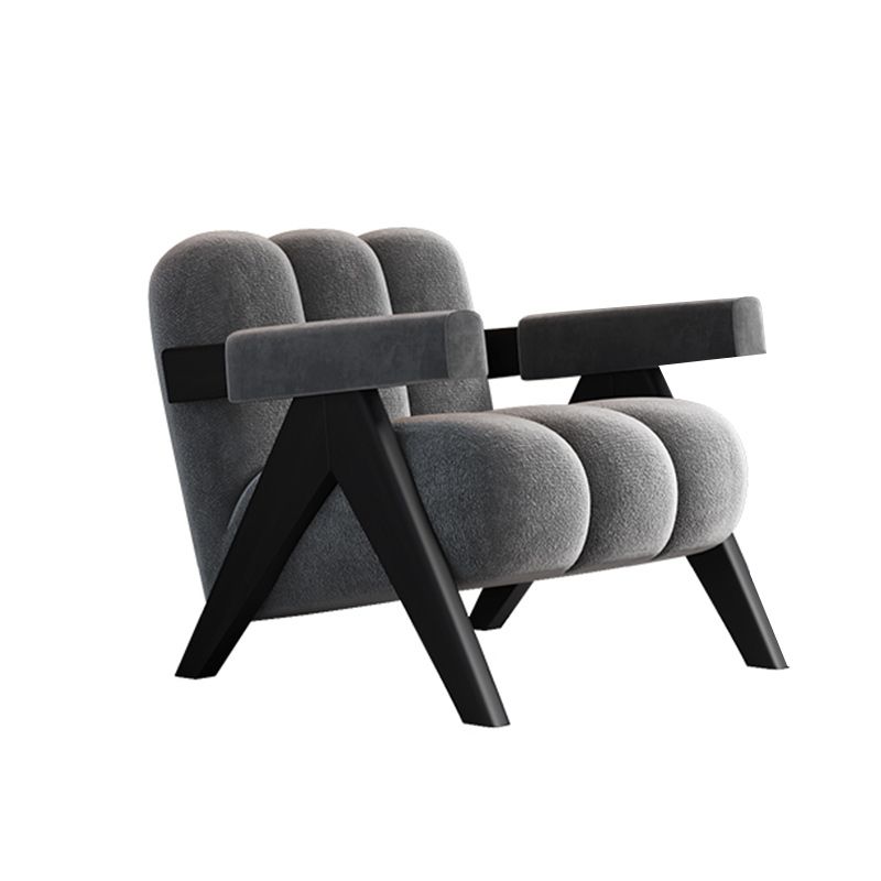 Chaise de salon en bois du siècle du milieu du siècle