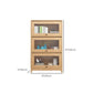 Scandinavian Style Closed Back Bookshelf Standard Wooden Bookcase Clearhalo 'Bookcases' 'furn' 'furn_bookcases' 'Furniture' 'Office Furniture' 1200x1200_0f64d8ff-957f-4173-aa8a-933d8c0aedd9