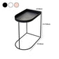 21.65" Tall Industrial Bedside Cabinet Metal Accent Table Nightstand